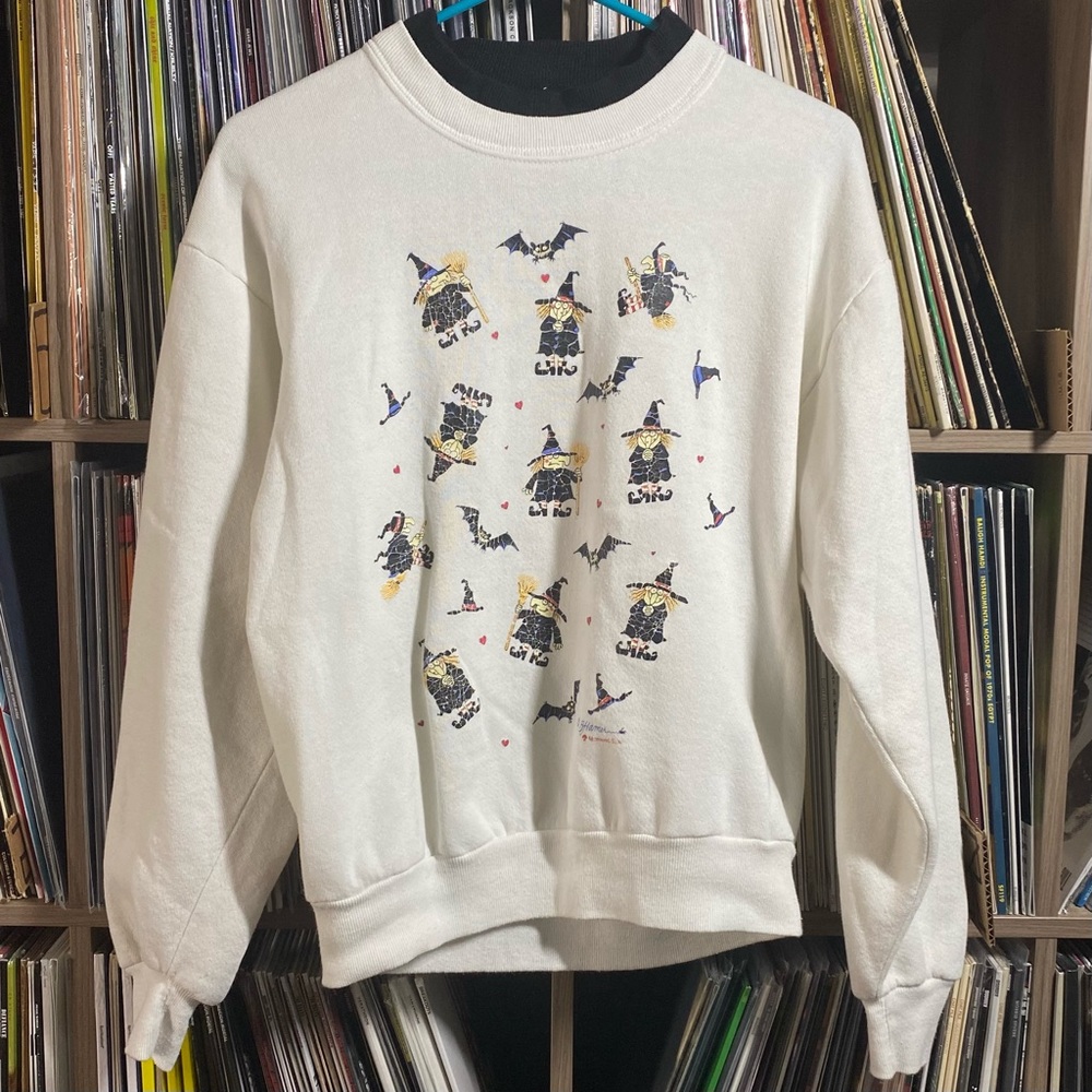 90s Jerzees Morning Sun Witch Sweater